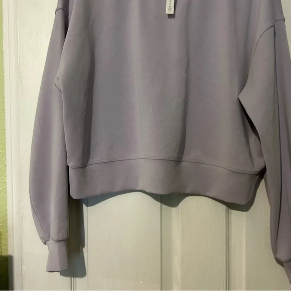 Lululemon softstreme perfectly oversized cropped crew - Picture 4 of 12